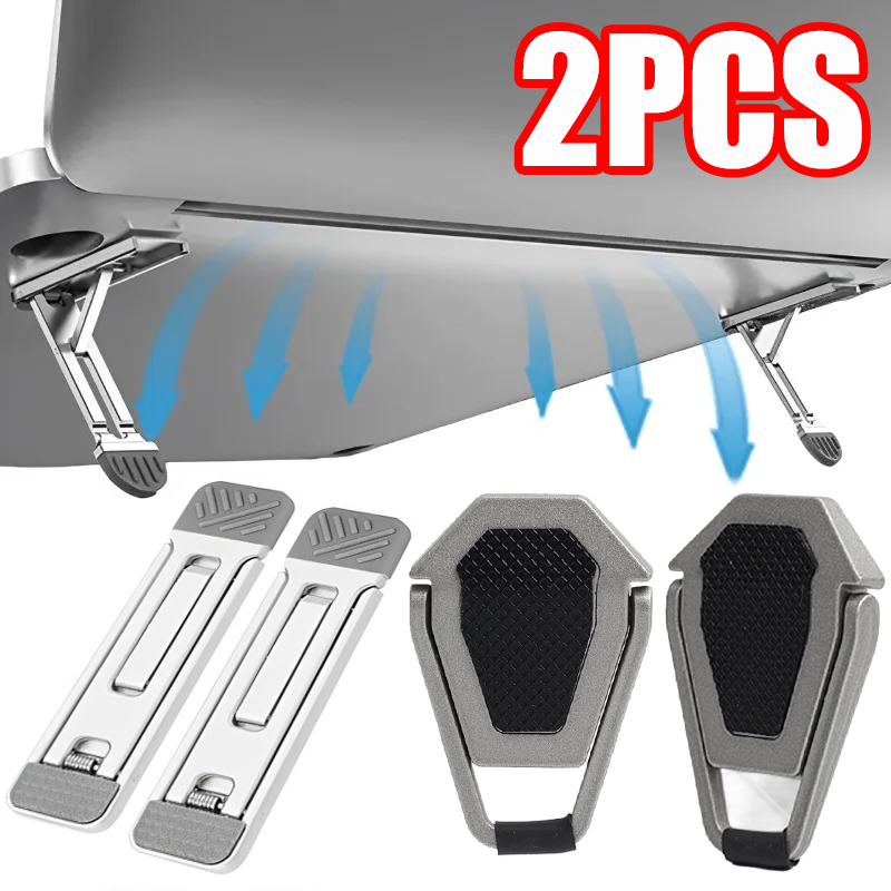 Tablet Lap Desk - –2 Stück Universal-Laptop-Telefonhalter, faltbarer Aufkleber für