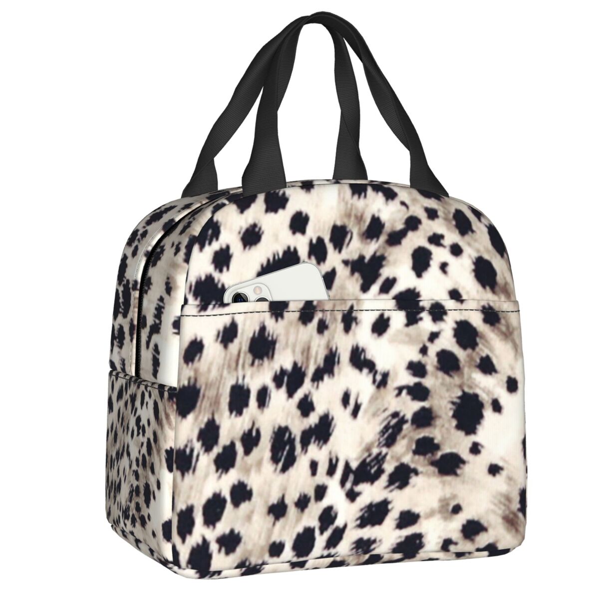 Zebra Tablet Accessories - Maßgefertigte, pinkfarbene Lunchbox mit Zebra- und