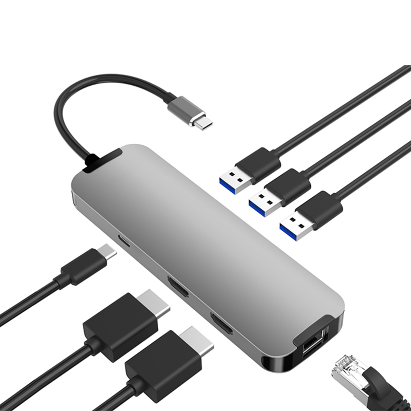 Usb Hub Type C - OEM Multifunktions-Kompatibler Hub-Adapter USB Typ-C Hub