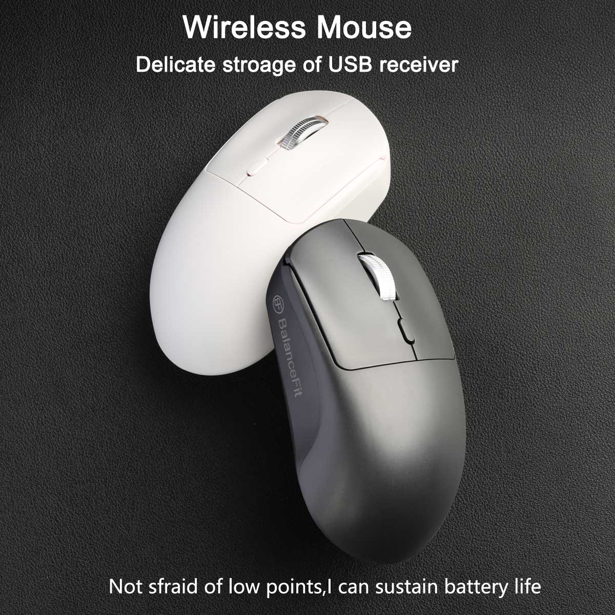 Android Tablet Gaming Accessories - Ergonomische kabellose Maus für PC, Computer,