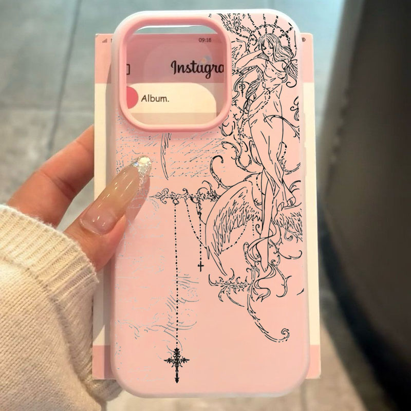 Gothic-Stil Engel Kreuz Linien – Samsung Galaxy S24 Bewertung und Preis