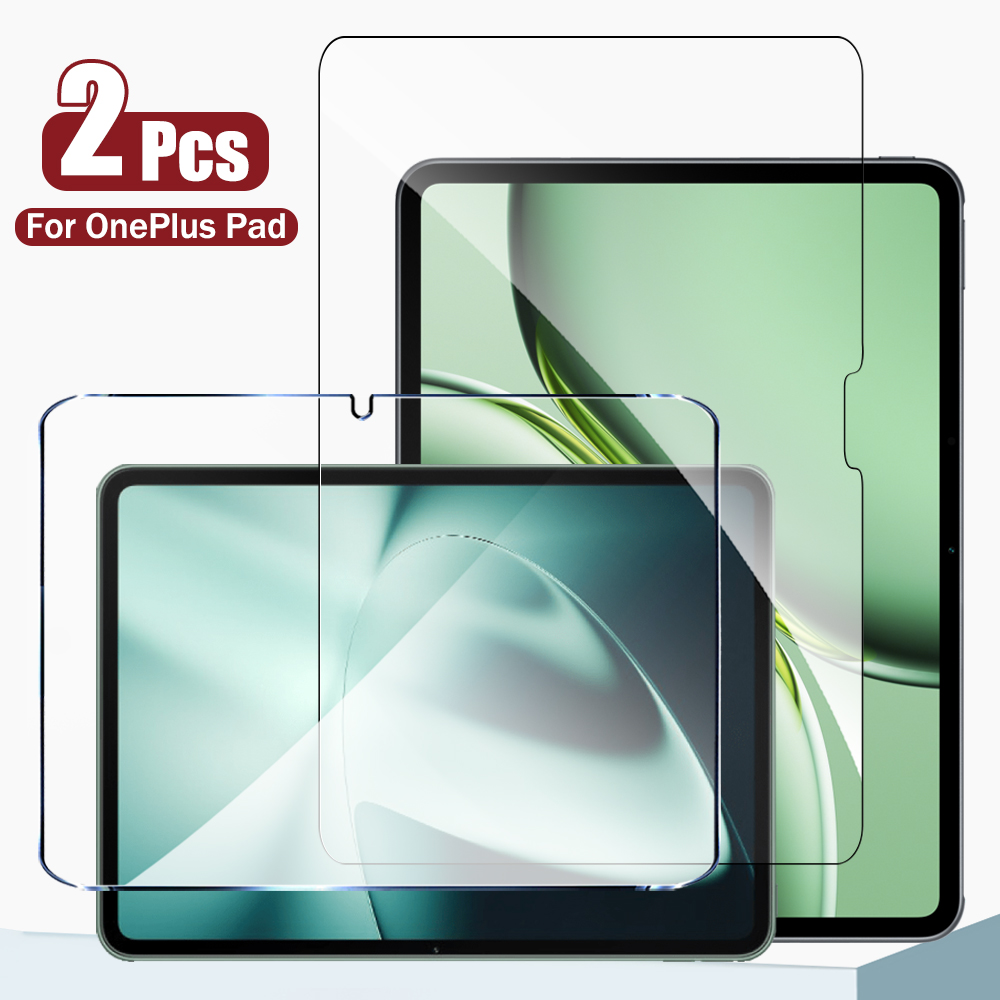 2 Stücke 9H Gehärtetes Glas Fü – Oneplus Tablet Accessories Bewertung und Preis