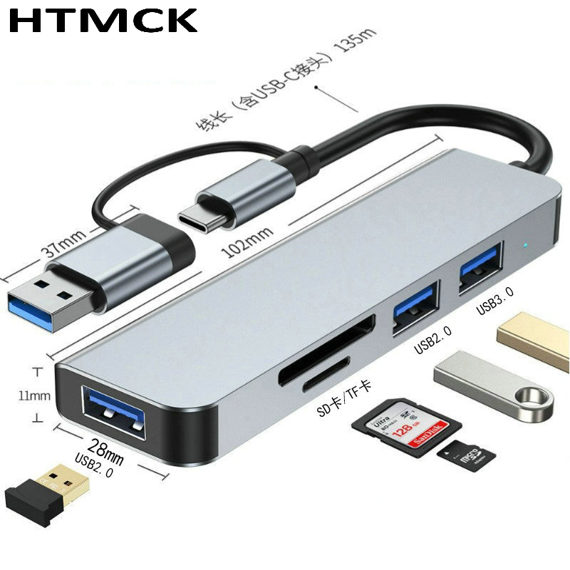 8-in-2 USB-C-Multiport-Docking – Usb Hub Type C Bewertung und Preis