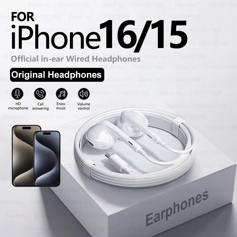 Kabelgebundene Kopfhörer für i – Wired Earphone Lightning Bewertung und Preis
